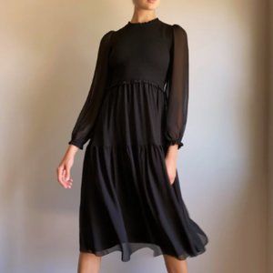 Black Wilfred Rosalyn Dress: Small